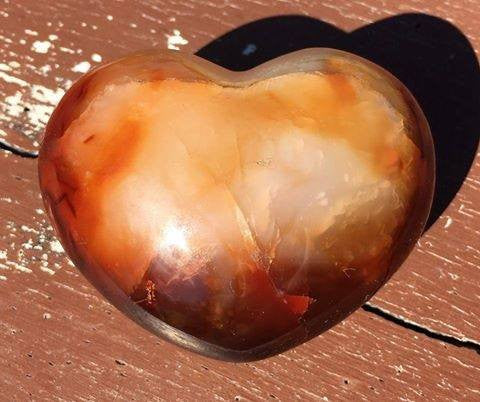 Carnelian Heart - Willow Tree Soul Gifts - 2