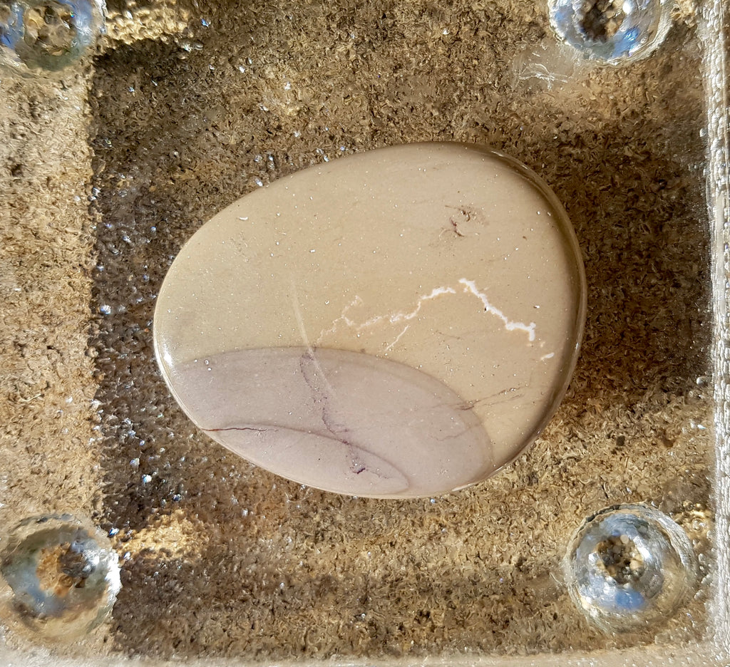 Ivory Jasper Palmstone - Willow Tree Soul Gifts