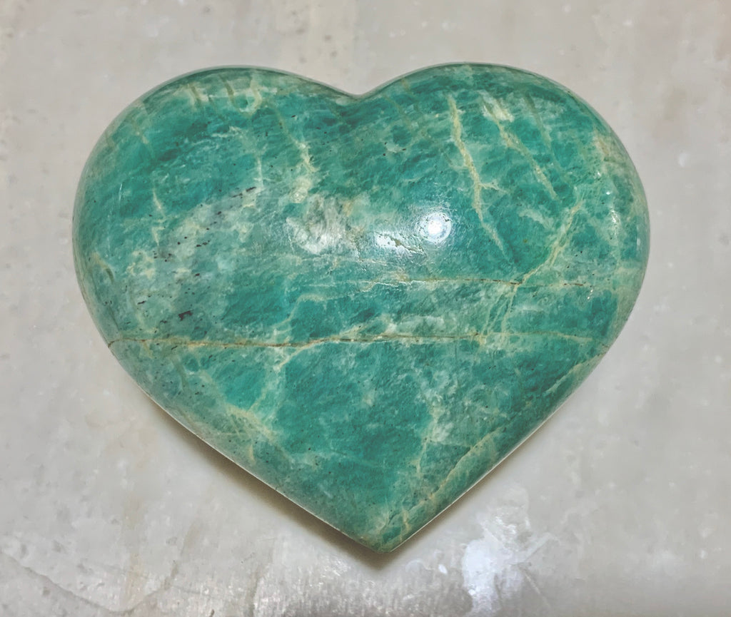 Amazonite Heart - Willow Tree Soul Gifts - 2