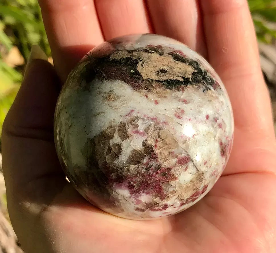 Eudialyte Sphere - Willow Tree Soul Gifts