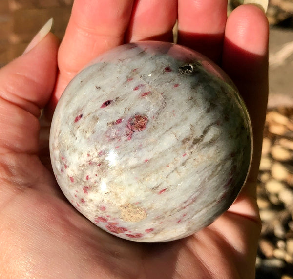 Eudialyte Sphere - Willow Tree Soul Gifts - 3
