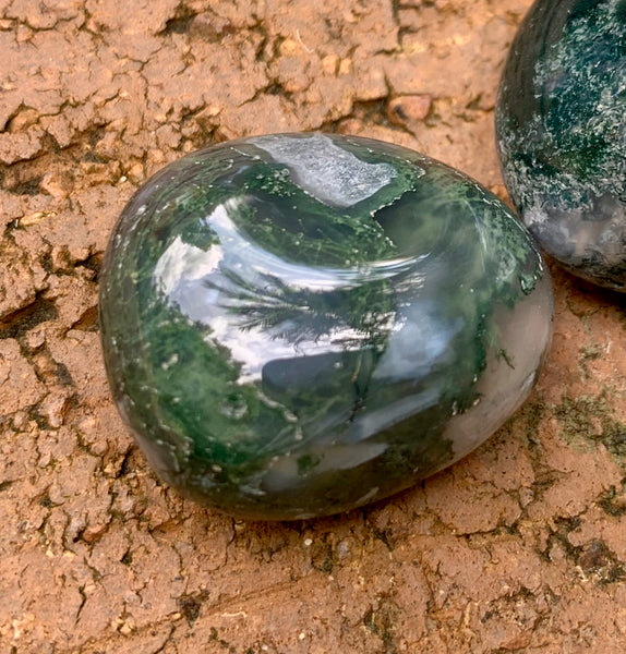 Moss Agate Tumble Stones