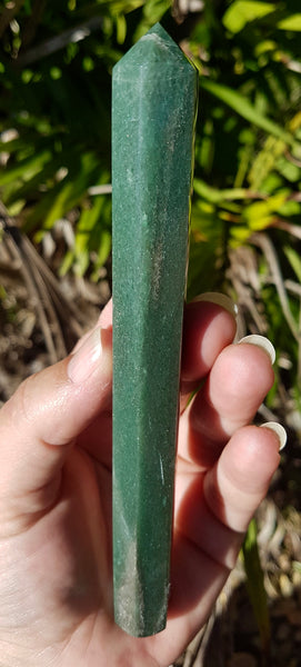 Green Aventurine Wand - Willow Tree Soul Gifts - 2