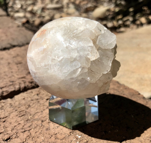 Clear Quartz Druzy Sphere - Willow Tree Soul Gifts- 3