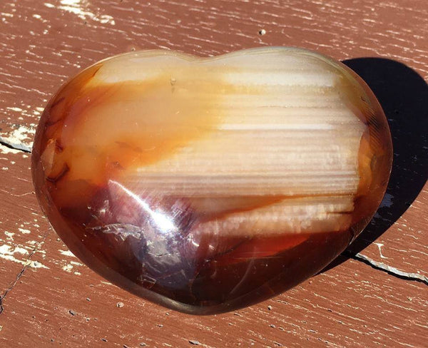 Carnelian Heart - Willow Tree Soul Gifts - 1