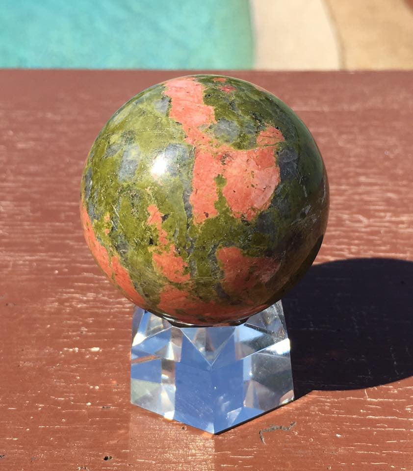 Unakite Sphere - Willow Tree Soul Gifts