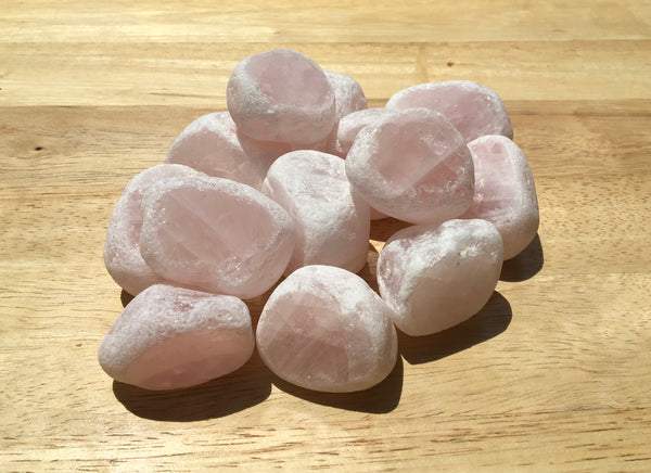 Rose Quartz Seer Stones - Willow Tree Soul Gifts - 1