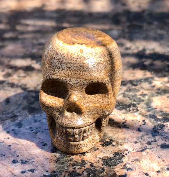 Picture Jasper Skull - Willow Tree Soul Gifts - 1
