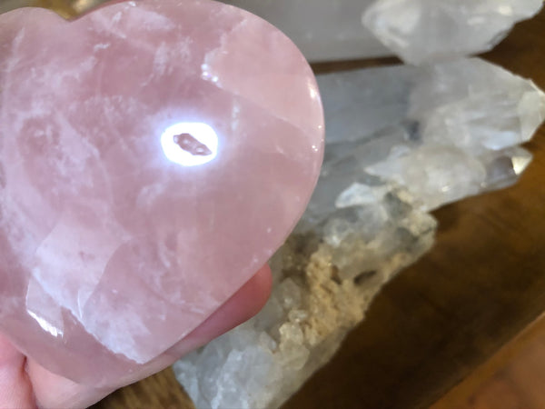 Rose Quartz Heart - Willow Tree Soul Gifts - 5
