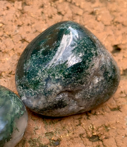 Moss Agate Tumble Stones