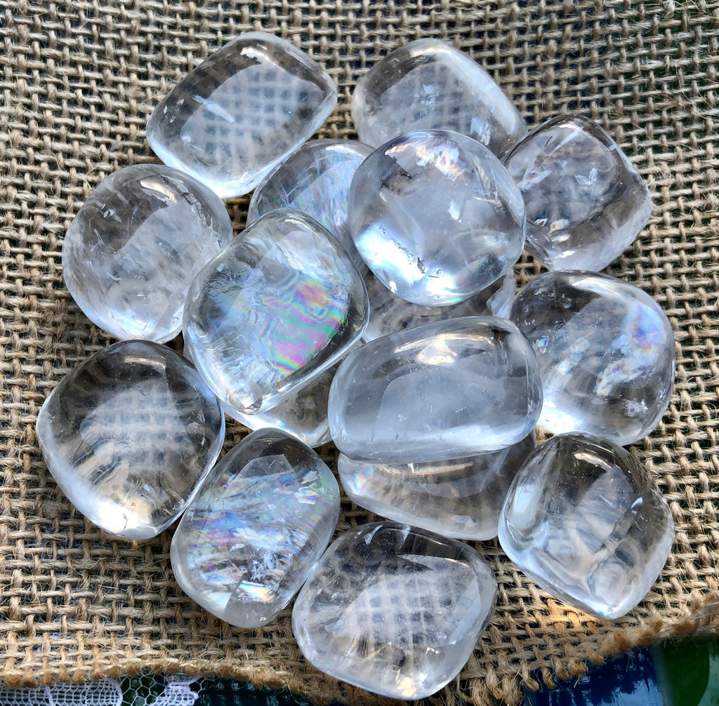 Optical Calcite Tumbled Stones - Willow Tree Soul Gifts - 1