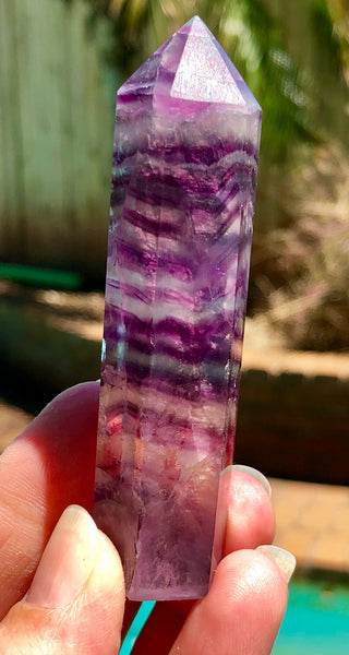 Fluorite Point - Willow Tree Soul Gifts - 4