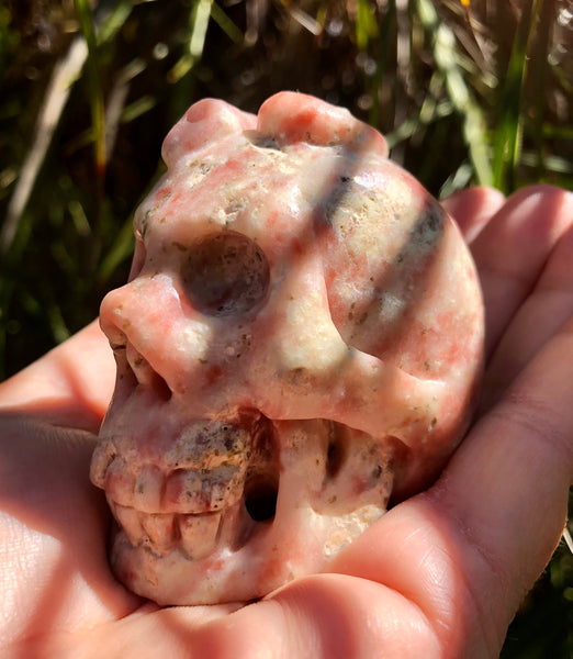 Pink Marble with Snake Skull - Willow Tree Soul Gifts -  7