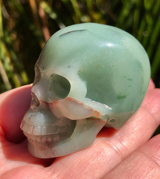 Amazonite Skull - Willow Tree Soul Gifts - 7
