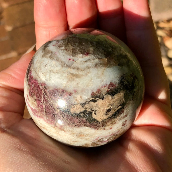 Eudialyte Sphere - Willow Tree Soul Gifts - 4