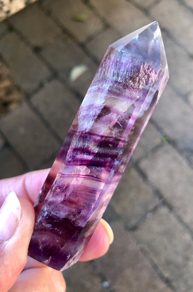 Fluorite Point - Willow Tree Soul Gifts - 5