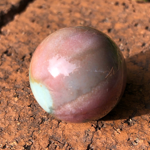 Indian Agate Sphere - Willow Tree Soul Gifts - 4