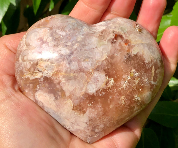 Flower Agate Heart - Willow Tree Soul Gifts - 2