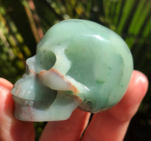 Amazonite Skull - Willow Tree Soul Gifts - 6