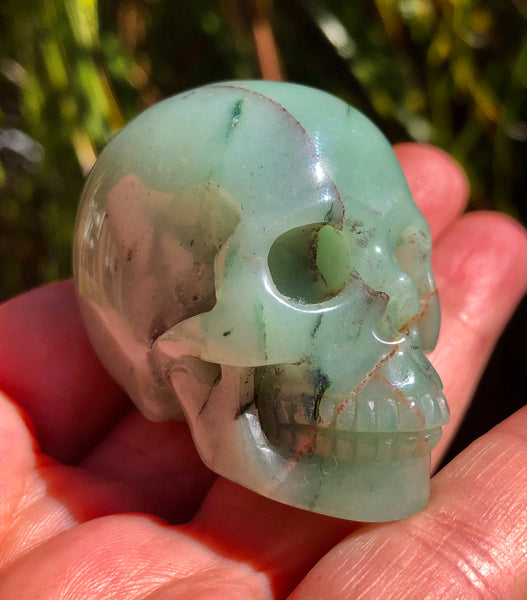 Amazonite Skull - Willow Tree Soul Gifts - 9
