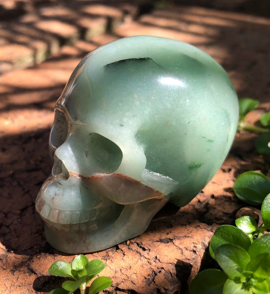 Amazonite Skull - Willow Tree Soul Gifts - 3
