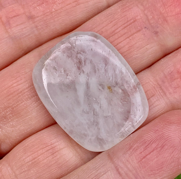 Azeztulite Mini Palm Stone - Willow Tree Soul Gifts - 1