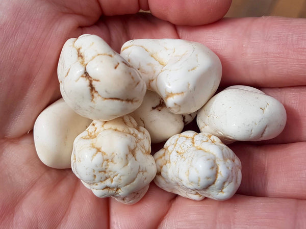 Magnesite Tumbled Stones - Willow Tree Soul Gifts- 1