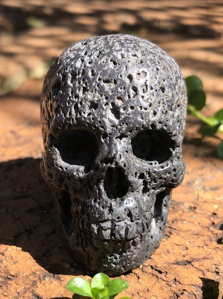 Lava Stone Skull - Willow Tree Soul Gifts - 1