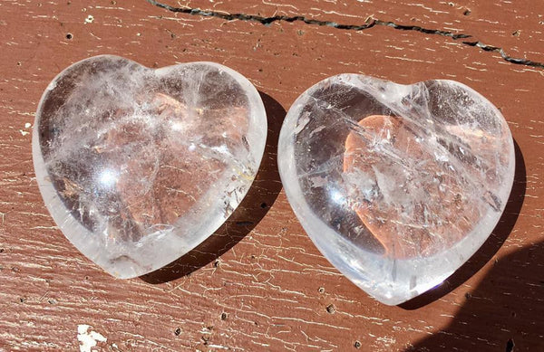 Clear Quartz Heart - Willow Tree Soul Gifts - 1